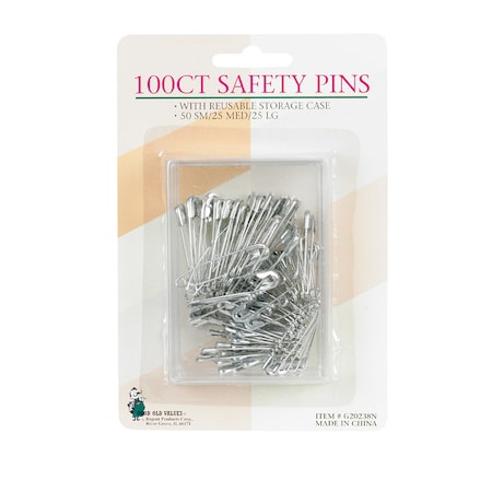 Good Old Values Good Old Values Safety Pins 100 pk G20238